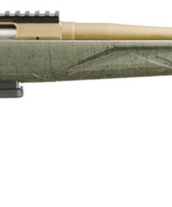 Ruger American Predator Gen II, Bolt Action Rifle, 6.5 Creedmoor, 22" Bronze Cerakote Threaded Barrel, Adjustable Green Splatter Stock, 3 Rds, 46930