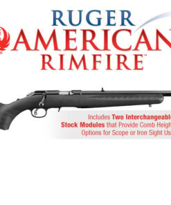 Ruger American Rimfire Rifle 22 LR Standard with Red Fiber Optic