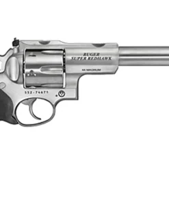 Ruger Super Redhawk 44 Rem Mag Stainless Double-Action Revolver