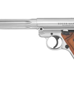 Ruger Mark IV Hunter 22LR Rimfire Pistol with Fluted Bull Barrel