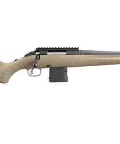 Ruger American Ranch 5.56 NATO FDE Bolt-Action Rifle with 10-Round AR-Style Magazine