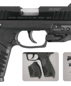 Ruger SR22 22LR Rimfire Pistol with Crimson Trace Laser